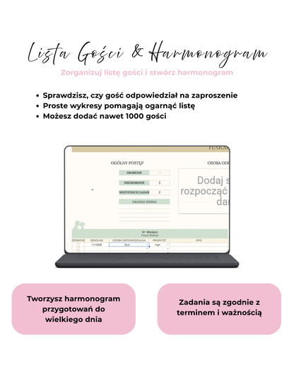 Planer ślubny